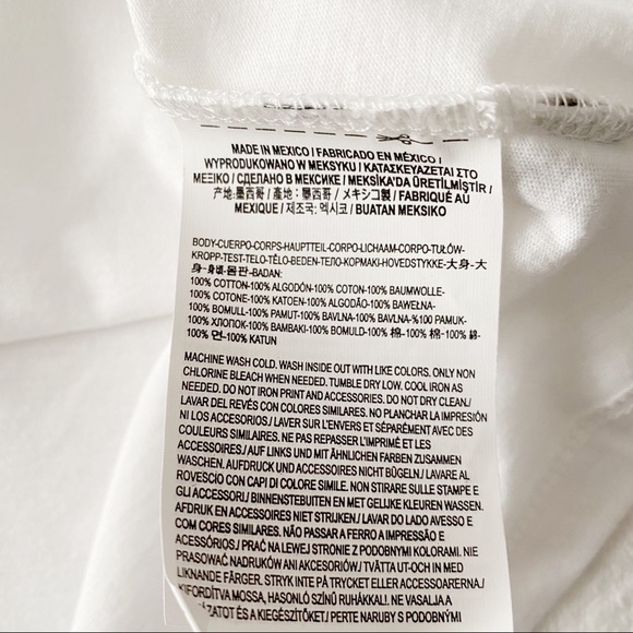 NWT Vans Vintage Rainbow Off the Wall Cropped Tee - Picture 8 of 9